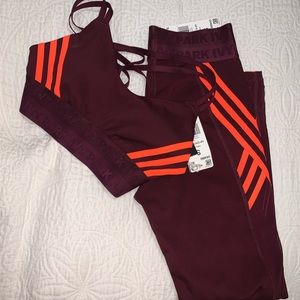 IvyPark x Adidas bra and 7/8 tight